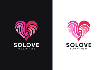 So Love Logo Stock Photos  Vector Images.