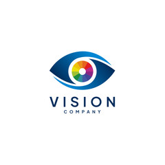 Eye Logo symbol , spy, photography. Creative vision.