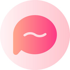 chat gradient icon