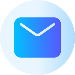 email gradient icon