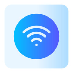 wifi gradient icon