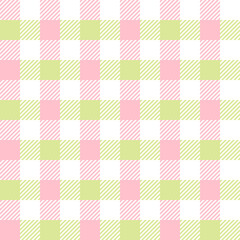 Small check pattern. Plaid plaids in Scottish. Seamless pastel backgrounds for tablecloth, dress, skirt, napkin or other textile design.
