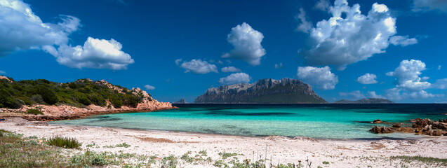 Crystal clear water on the doctor's beach, Olbia - Sardinia