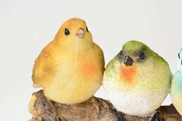 小鳥のオブジェ