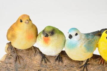 小鳥のオブジェ