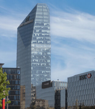 KPF Diamond tower. Porta Nuova, Milan - Italy, June 05th 2020