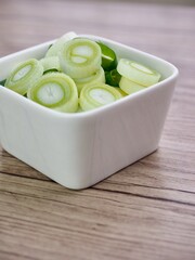 신선한 유기농 채소 파