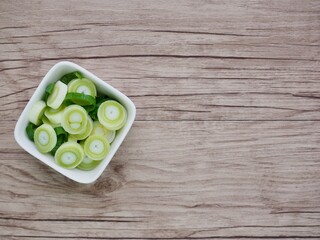 신선한 유기농 채소 파