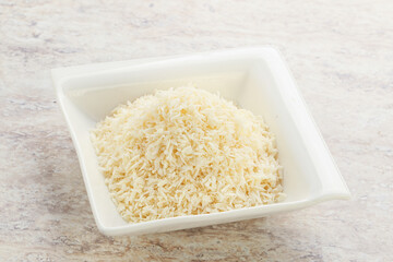 Natural organic coconut shredded powder