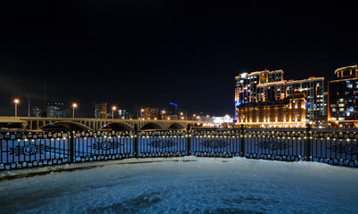 Night Yekaterinburg