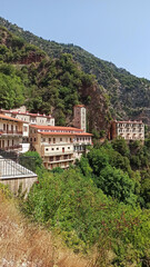 Fototapeta na wymiar Monastery of Prousos in Karpenissi Greece