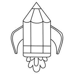 Line Art Drawing For Kids Coloring Page