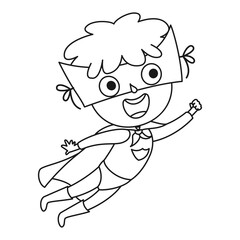 Line Art Drawing For Kids Coloring Page