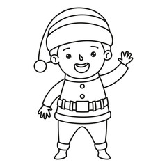 Line Art Drawing For Kids Coloring Page