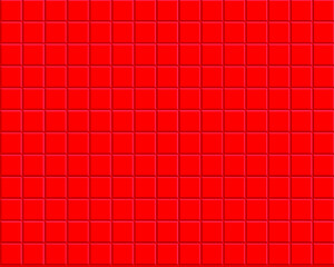 Red tiles texture. Abstract red vector background