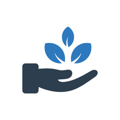 Obraz premium Hands launch icon