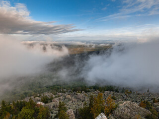 Nature and landscapes of the South Urals, Russia