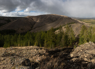Nature and landscapes of the South Urals, Russia