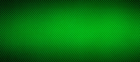 Steel backdrop with metal texture Green. Sheet metal with perforations