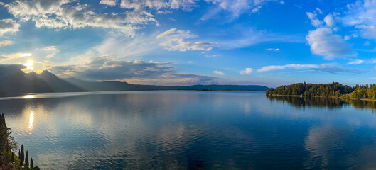 lake in the mountains