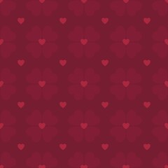 Seamless valentines pattern with hearts for postcard and gifts and cards 