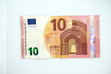 Banconota da 10 euro, moneta europea