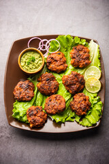 galouti kebab or Tunde ke kabab