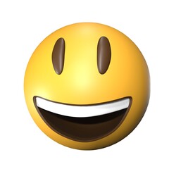 3D Smiling emoticons that look cute and cool