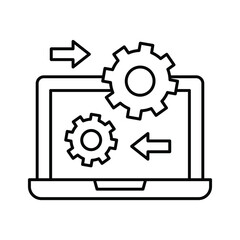 Configuration Isolated Vector icon which can easily modify or edit

