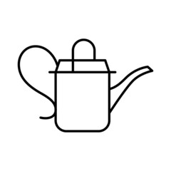 Watering can icon editable stroke