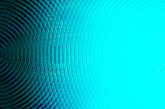 Blue Sound Waves Background