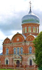 Fototapeta na wymiar Church of the Nativity of Christ in Izheslavl Orthodox Church