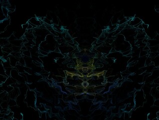 Imaginatory fractal abstract background Image