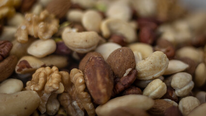 Pistachios ready to be sold. Healthy, fresh and nutritious food.