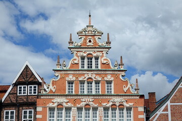 Häuser an Fischmarkt in Stade