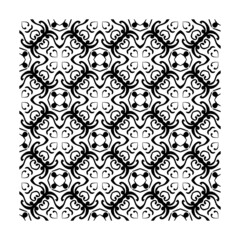 black and white seamless pattern modern style 