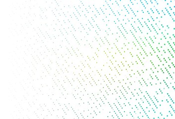 Light Blue, Yellow vector template with circles.
