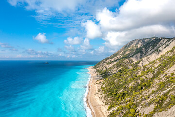 Fototapeta premium Strände in Lefkada, Griechenland