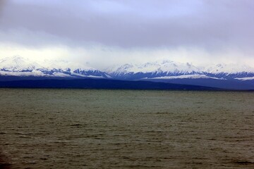 Obraz premium Nature is the world around us, not created by man. That which is primary, which appeared long before man. The natural habitat of man. Forests, mountains, seas, oceans, flora, fauna, and man himself.