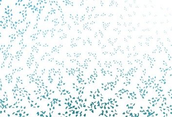 Light BLUE vector backdrop with abstract shapes.