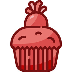 cupcake Two Tone icon
