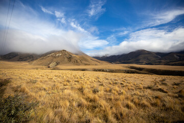 montagne en nouvelle Zélande