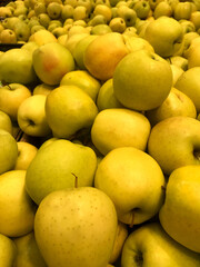 apples in a market