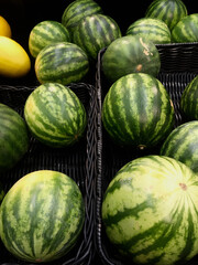 watermelons and melons