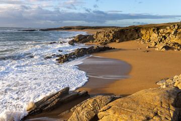 Mer et dunes en Bretagne
