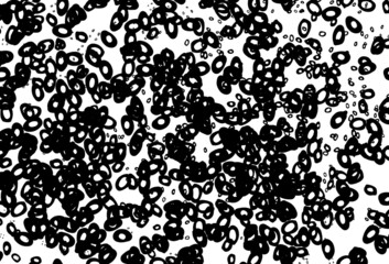 Black and white vector backdrop with dots.