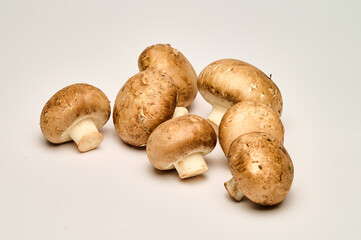 Pilze, Champignons, Bio, Markt, Gemüse, Natur