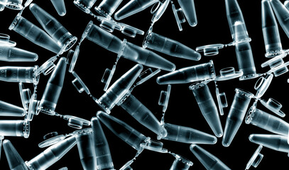 plastic microtubes for medical and scientific genetic research