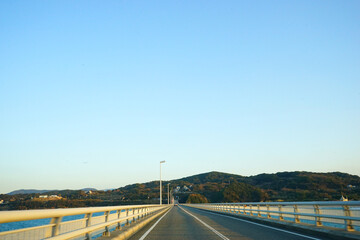 日本 山口県 角島大橋