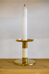 candlestick with candle